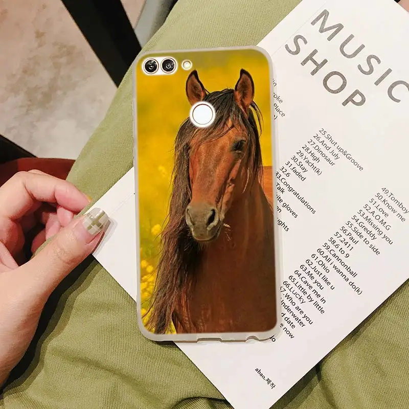 Style 04 Силиконовый чехол для телефона с милой лошадкой, Модный чехол для huawei P Smart Plus P30 P20 P10 P9 P8 Lite mate 20 10 Pro Lite Nova 3i - Цвет: Style 04