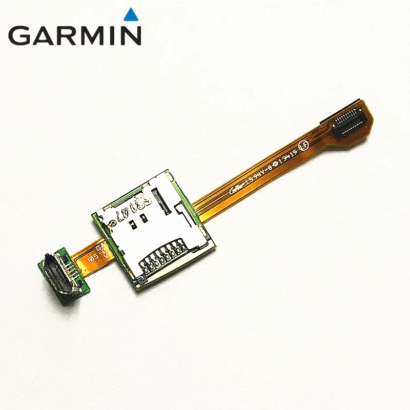 PCB w mini USB и microSD держатель для Garmin Edge 1000, Edge EXPLORER 1000(105-02331-0) Ремонт Замена