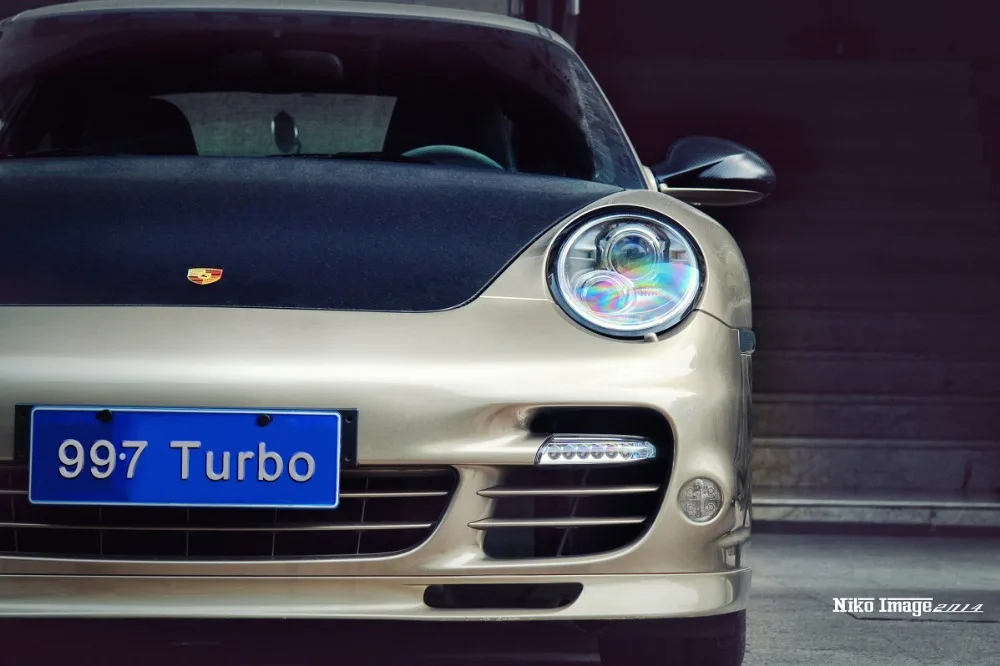 Светодиодные бамперы DRL дневные ходовые огни лампа белый и янтарный двухцветные