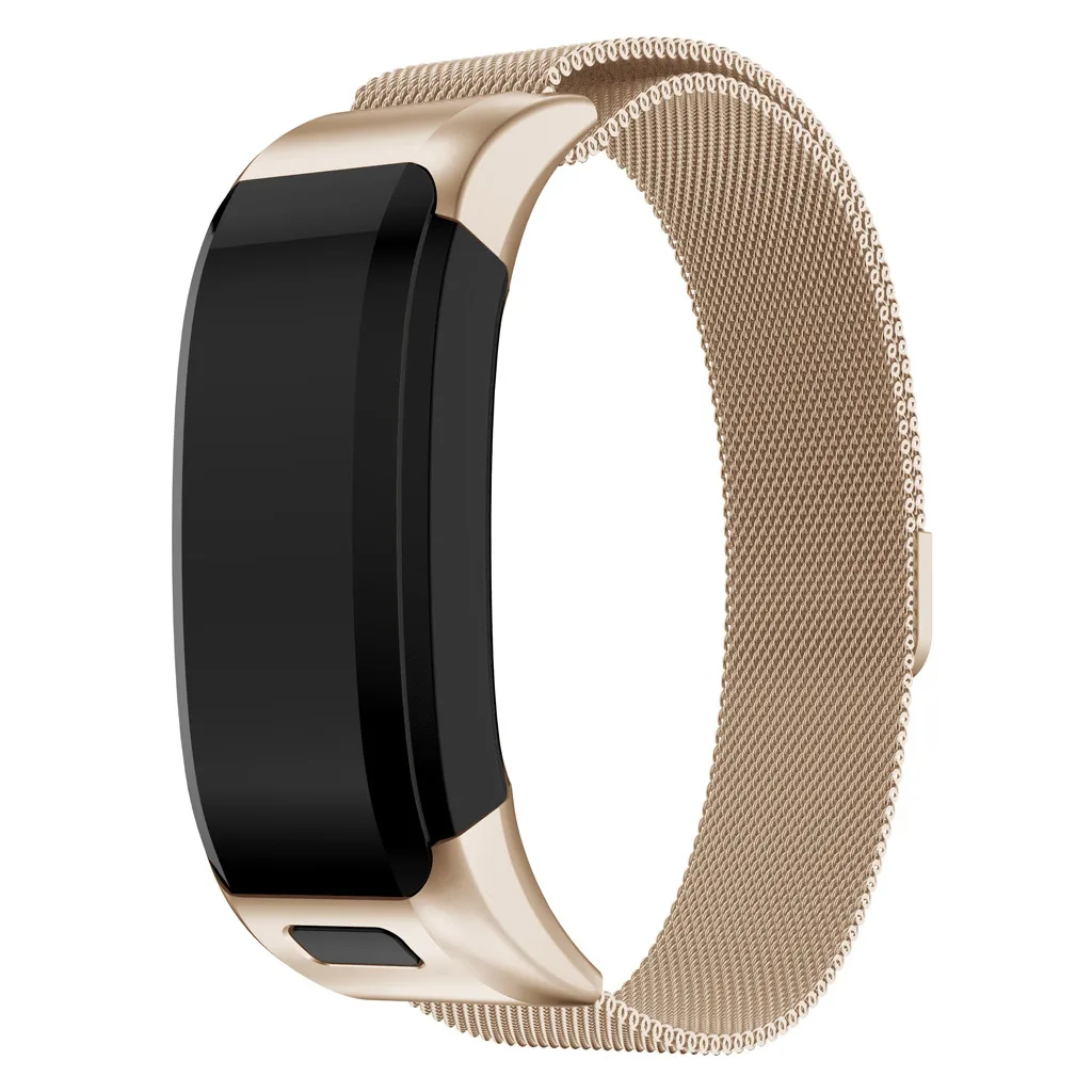 Миланский Браслет-петля, браслет из нержавеющей стали для Garmin VIVOsmart HR, Смарт-часы, браслет-ремешок для VIVOsmart HR, 16 мм* 230 мм