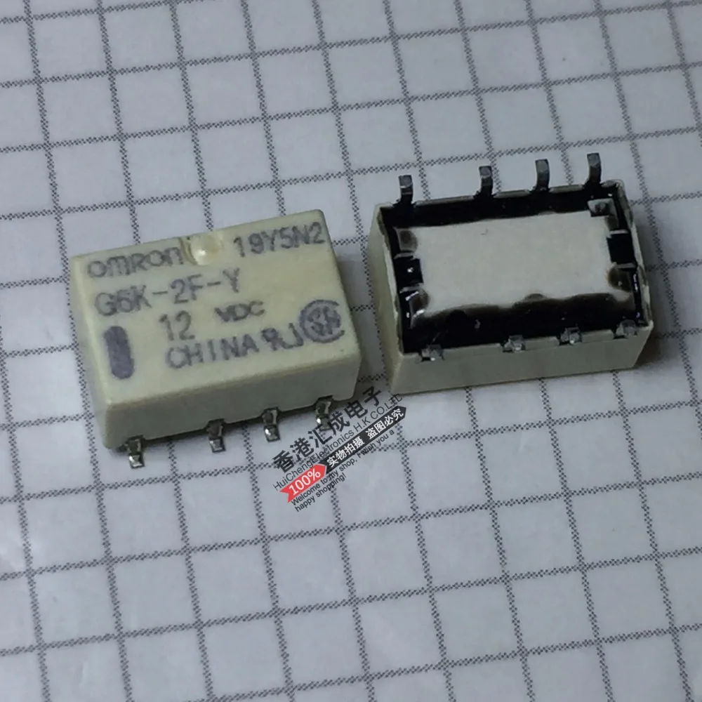 

G6K-2F-Y-12VDC G6K-2F-Y G6K-2F 12V SMD8 NEW Original