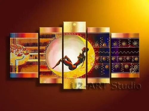 

Abstract Group painting,craft,modern art,decoration,painting for furniture GP49