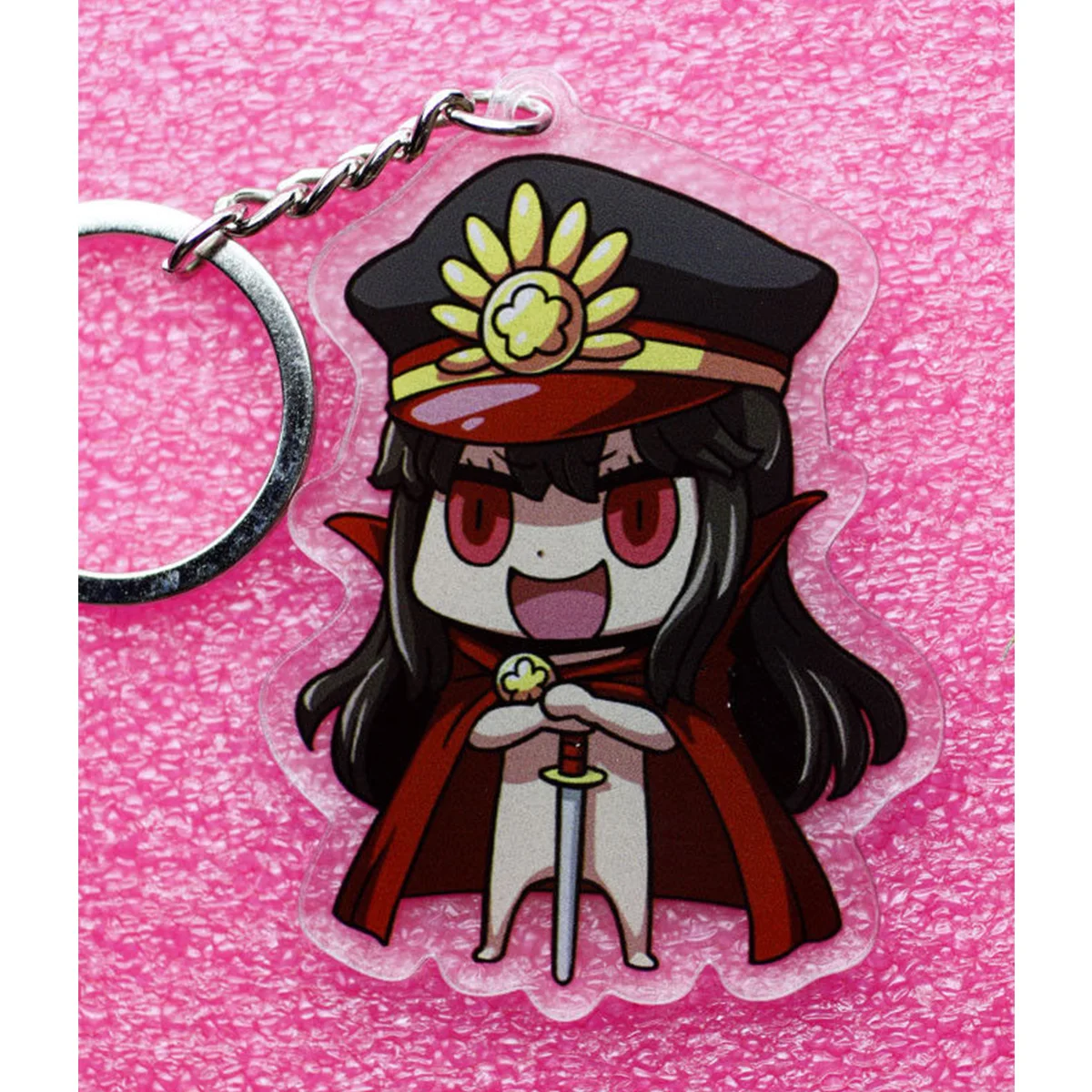 FGO Fate Grand Order акриловый брелок на ремешке Oda Nobunaga MINAMOTO NO RAIKOU 8 см