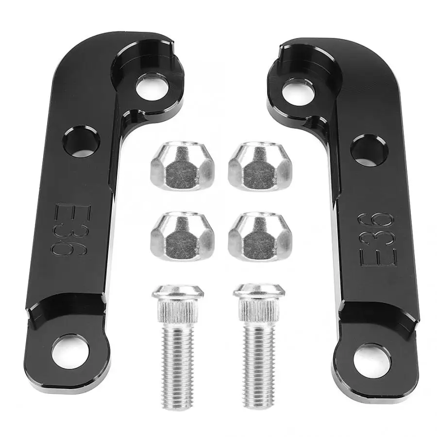 Черный замок для дрифта из алюминиевого сплава адаптер увеличивающий угол