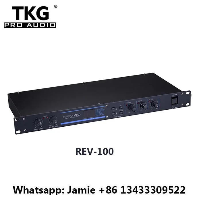 

TKG dj профессиональный звуковой сигнал процессор цифровой REV100 эффектор REV100 REV-100 звуковой эффект процессор с эффектом караоке