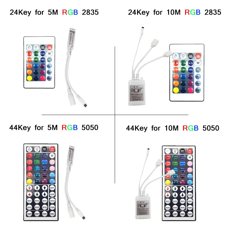 SMD RGB Светодиодная лента светильник 5050 2835 10 м 5 светодиодный rgb s Лента Диодная