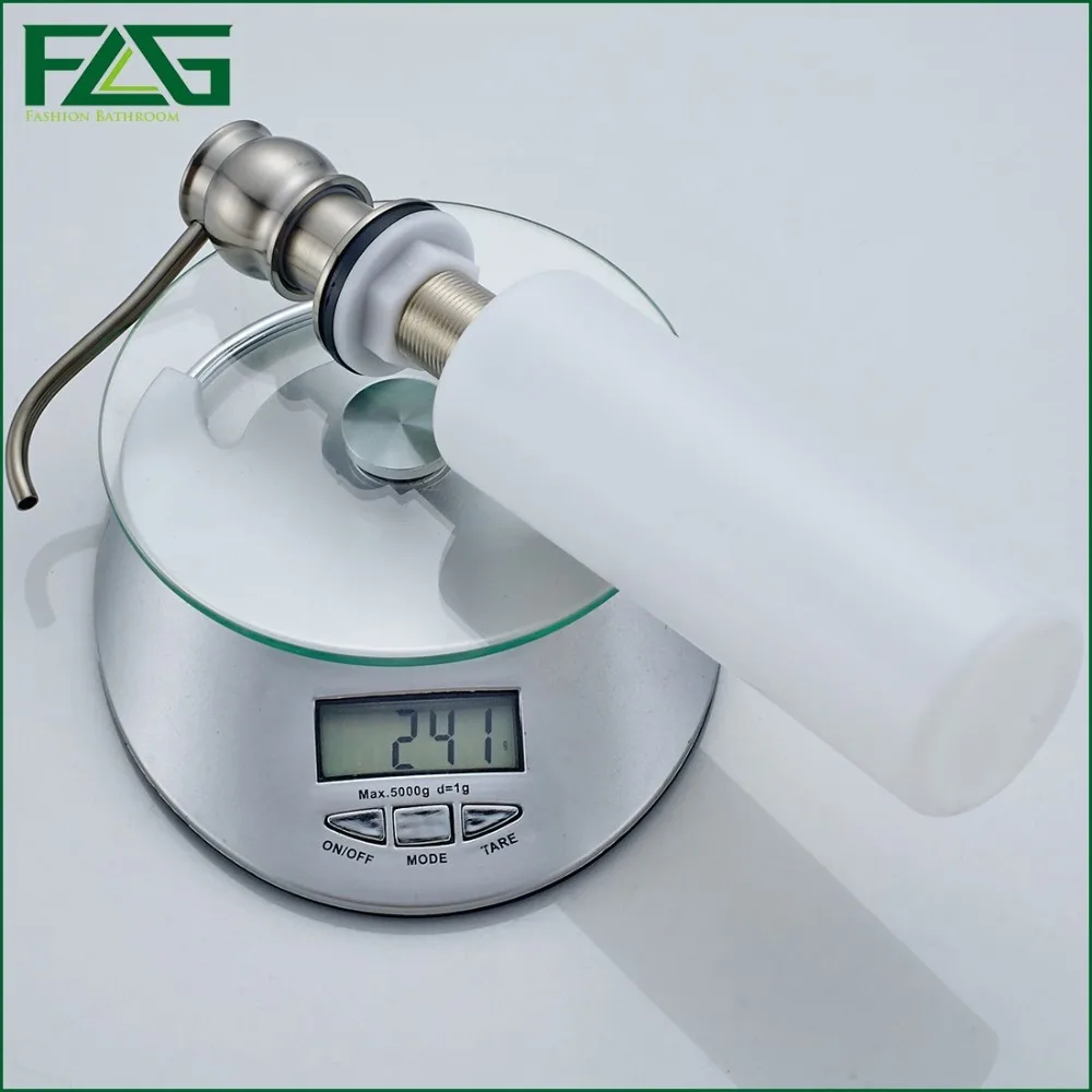 Дозатор жидкого мыла FLG Finether медный и пластиковый настенный дозатор для кухонной