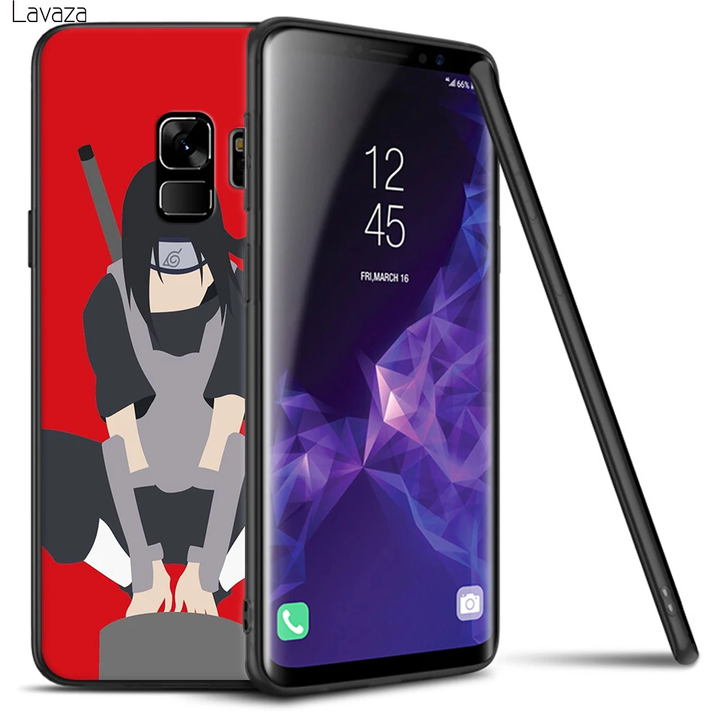 Мягкий ТПУ чехол Lavaza Naruto Itachi Uchiha для Samsung Galaxy S8 S9 S10 Plus S10e A6 A8 A9 J6 2018 силиконовые