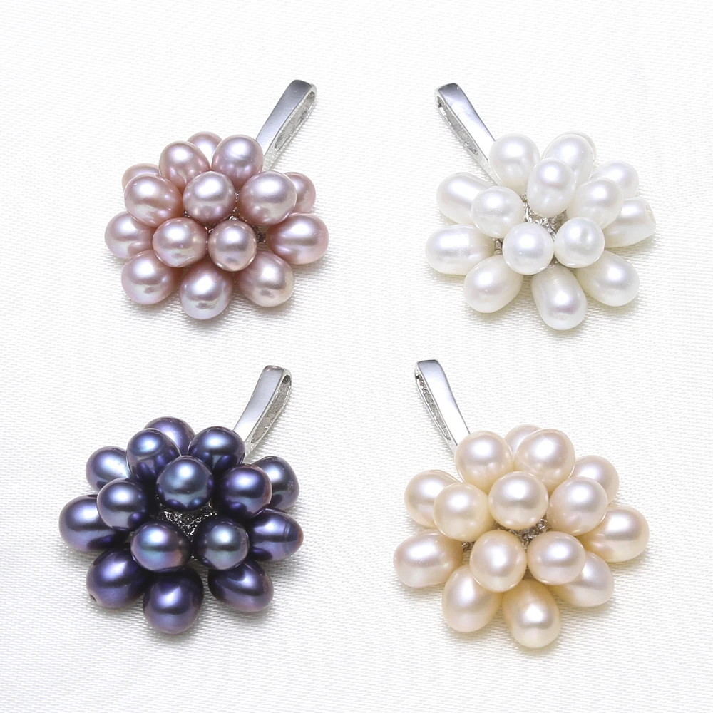 Высококачественная натуральная настоящая пресноводная жемчужина подвеска