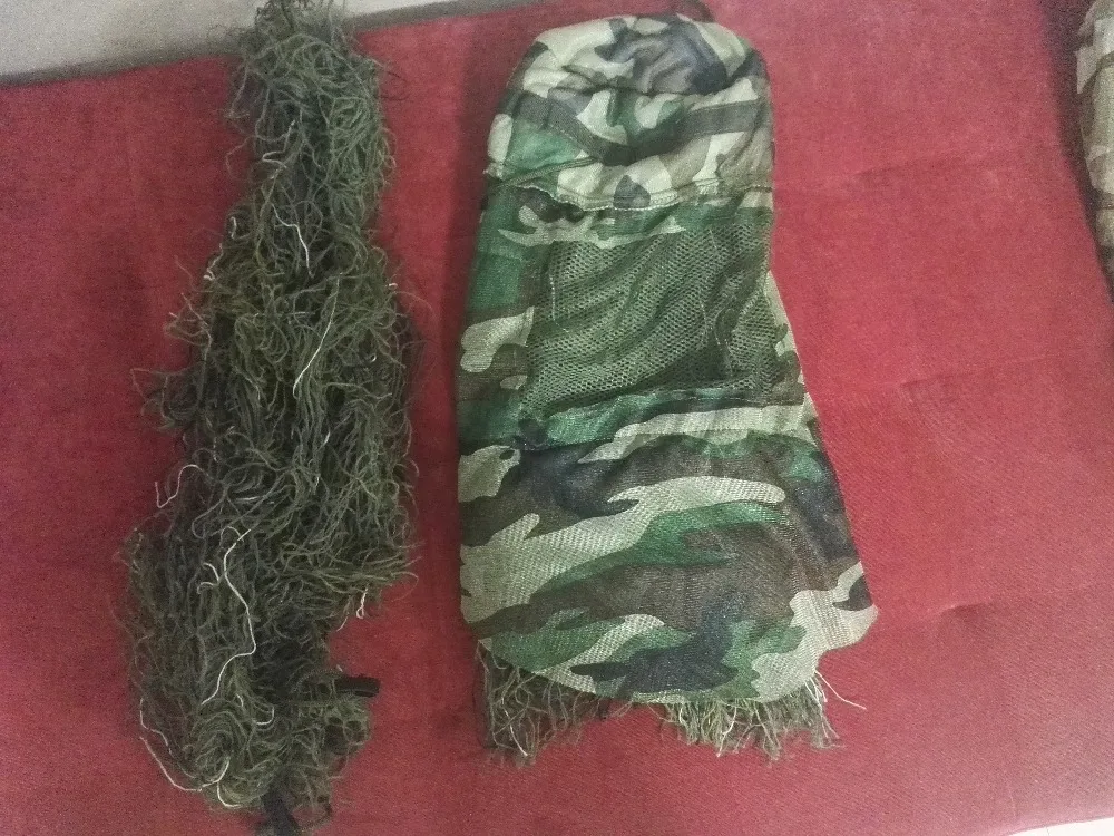 2017 Новый охотничий травяной Тактический Камуфляжный головной убор с капюшоном и