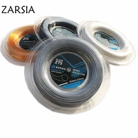 1 reel zarsia polyester tennis string 1 25mm 1 30mm 200m tennis rackets string 4g round smooth quality strings
