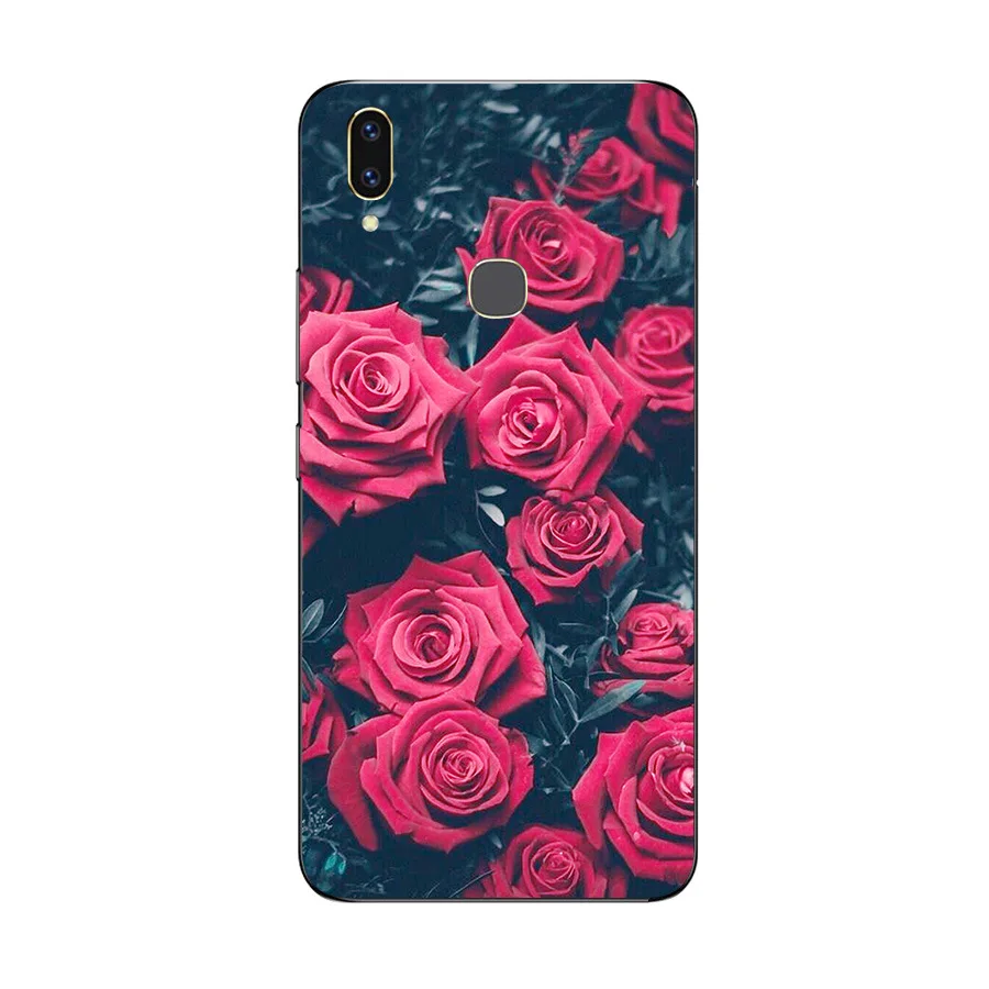 D чехол для телефона Vivo V9 чехол силиконовый чехол для Vivo V9 Молодежная задняя крышка мягкий TPU для Vivo Y85 Coque 6,3 ''VIVOV9 VIVOY85