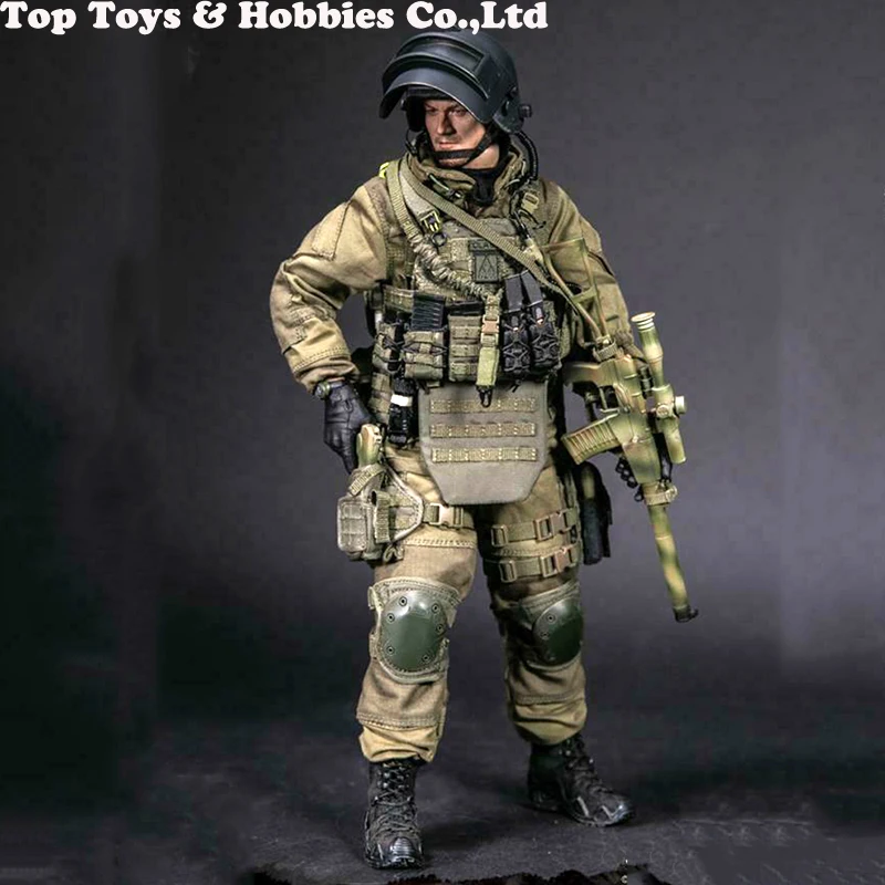 Полный набор кукла-солдат для сбора damtoys 78059 1/6th 8th Юбилей издание российского спецназа МВД SOBR Рысь игрушка