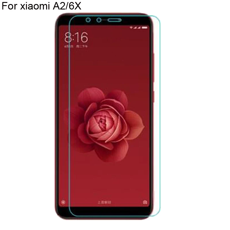2 шт. закаленное стекло 2.5D 0 25 мм 9H для XiaoMi Mi 8 Pro защитная пленка экрана 6X/5X/A2/A1/A2