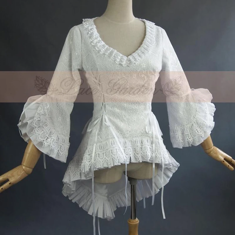 Весенние женские плиссированные рубашки с вышивкой винтажная викторианская