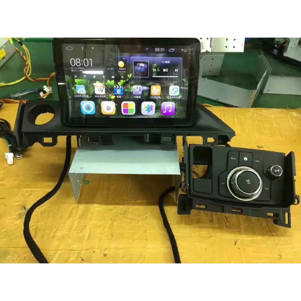 Автомобильный мультимедийный плеер CHOGATH 9 дюймов android 7 0 радио GPS навигация для Mazda