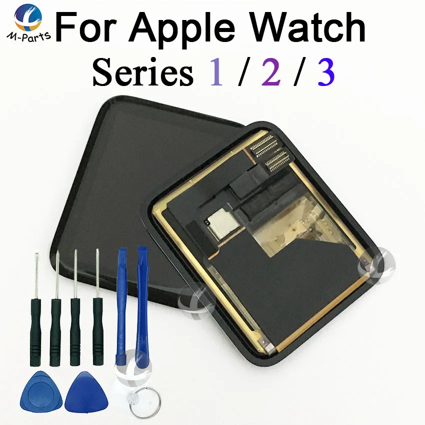 Дигитайзер сенсорного ЖК экрана для Apple Watch Series 1 2 3 Seires2 дисплей оригинальный