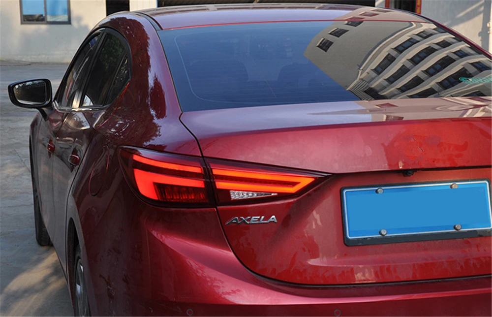 Автомобильный мигающий для Mazda3 Axela 2014 2015 2016 2017 задний светильник s Mazda 3 M3