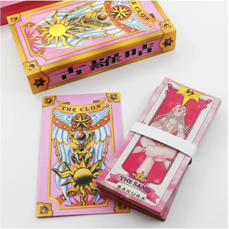 Аниме Cardcaptor Sakura Косплей Реквизит Клоу карты Таро Cartomancy