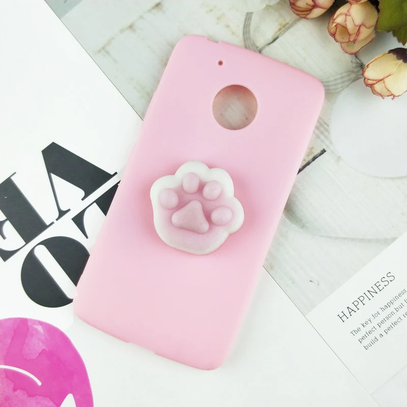 3D мультфильм мягкими чехол для MOTO G5 Забавные милые ног Motorola XT1671 XT1672 XT1676 5" ТПУ