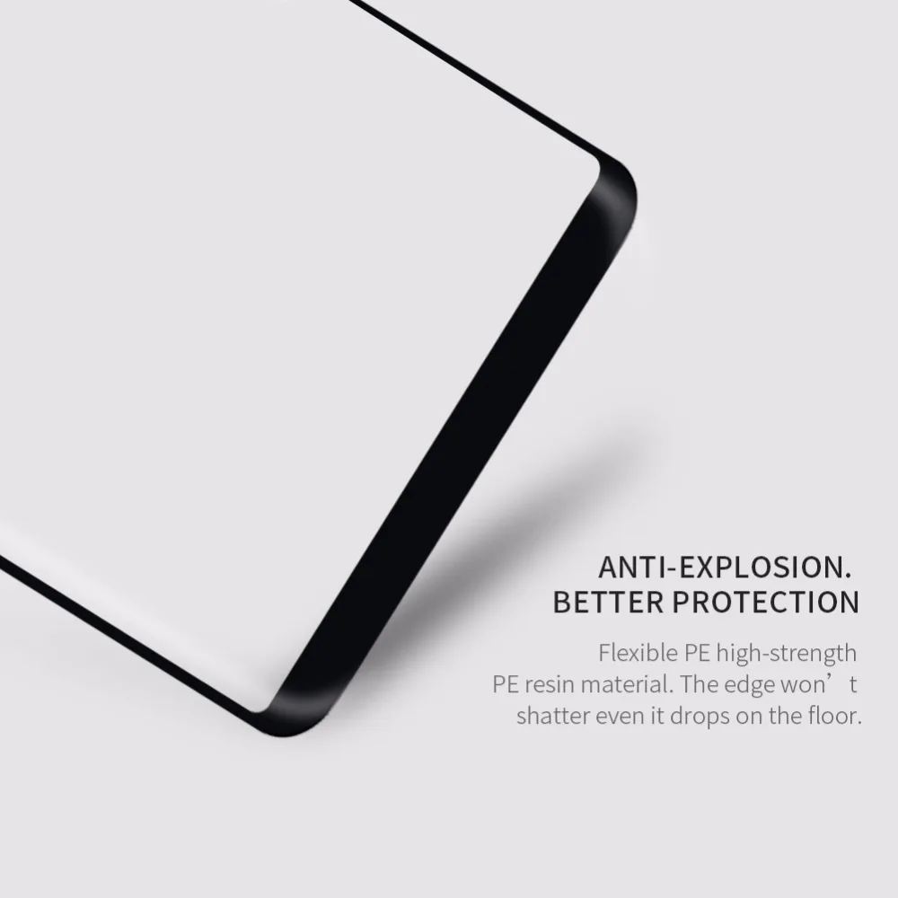 NILLKIN для Samsung Galaxy Note 8 3D 0.1 мм полное покрытие AP + Pro взрывозащищенные мягкие