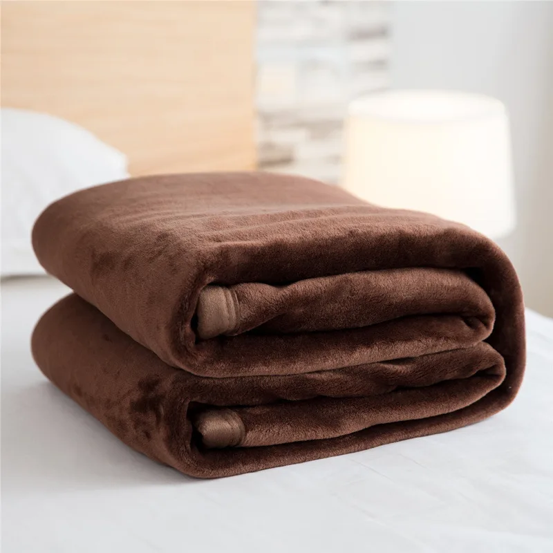 Beroyal Brand Throw Blanket - 100% Polyester Super Soft Fleece Sofa Travel Blankets Adult for Beds 200*230cm | Дом и сад