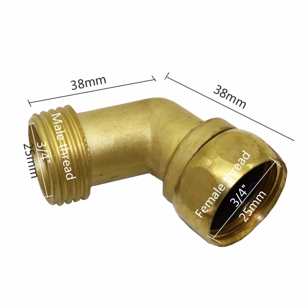 Садовый угловой соединитель 3/4 дюйма внутренняя и внешняя нить система полива