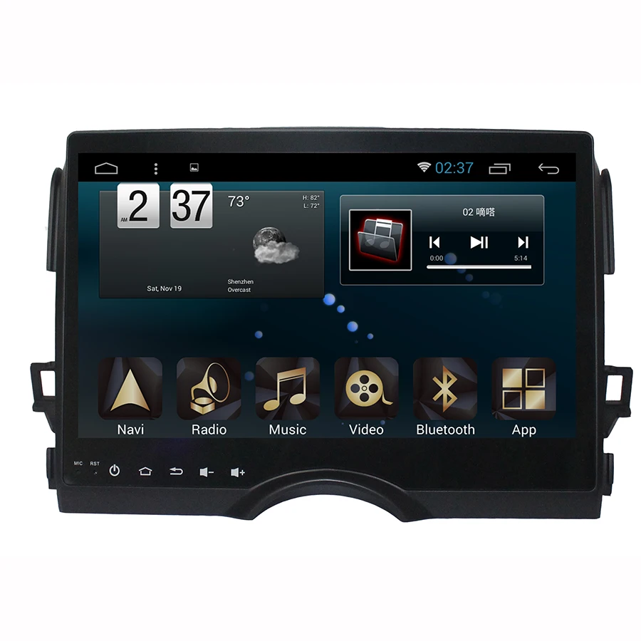 Автомобильный радиоприемник Asvegen Android 7 1 Восьмиядерный для Toyota REIZ 2010 2016 2 din
