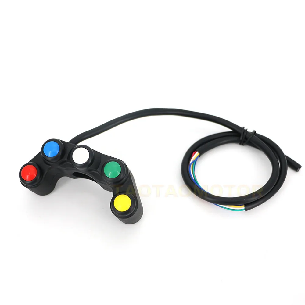 CK крупного рогатого скота король мотоцикл переключатель кнопка руль 22 мм для