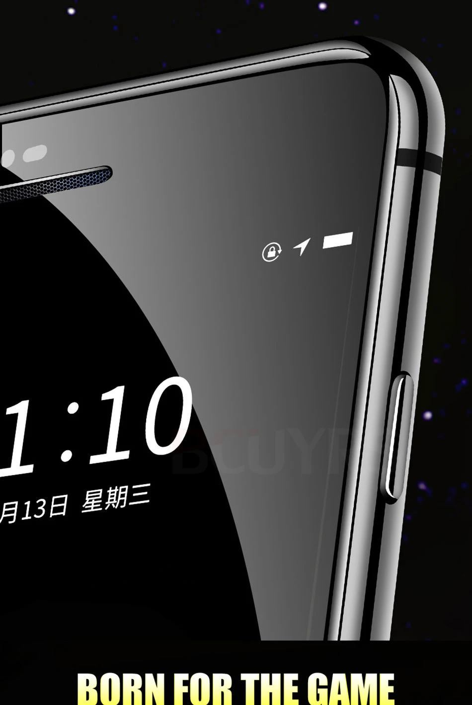 10D защитное стекло против отпечатков пальцев для iPhone 7 8 X XR XS MAX Защита экрана для iPhone 5X6 6s 7 8 Plus закаленное стекло