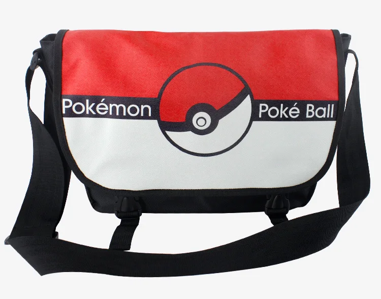 veevanv 2016 summer hot new Pocket Monster Shuangkou Satchel Pokemon bag color double shoulder |