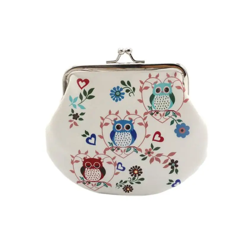 Брендовая Новинка женская модная Милая монета с изображением животного кошельки