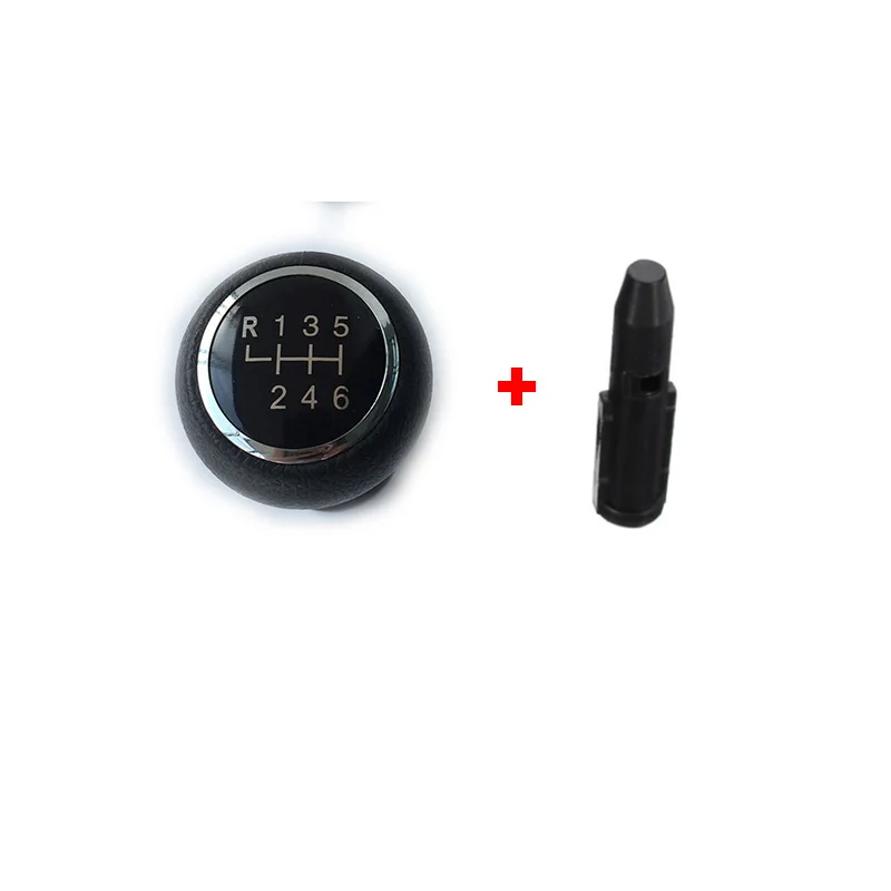 6 speed black Ручка переключения передач Ручка+ рычаг Адаптер для Citroen Saxo Xsara Xantia C1 C2 C4 C4 Picasso peugeot 106 306 205 307 406 - Название цвета: 6 speed black