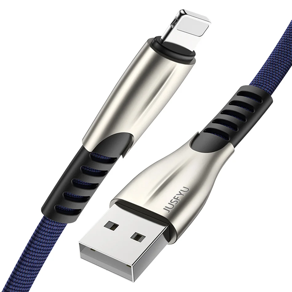 3A USB кабель для iPhone x xs max xr зарядный кабель для iPhone 8 7 6 6s plus USB кабель для передачи данных Телефонный Шнур адаптер - Цвет: Blue