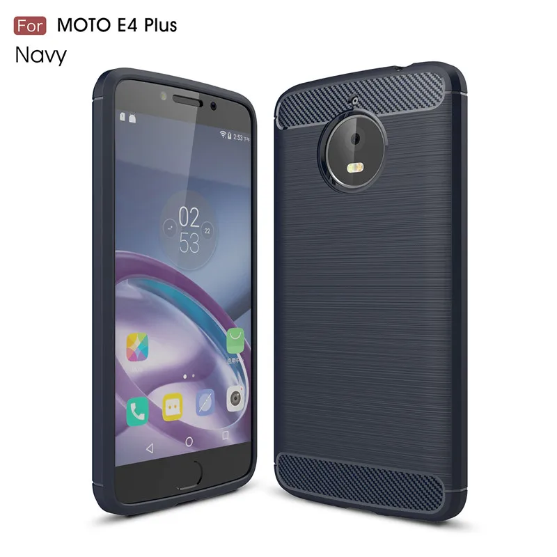 Cases for Motorola Moto E4 Plus 5.5 inch New Soft Silicone TPU Case Back Cover Mobile Phone bags / |