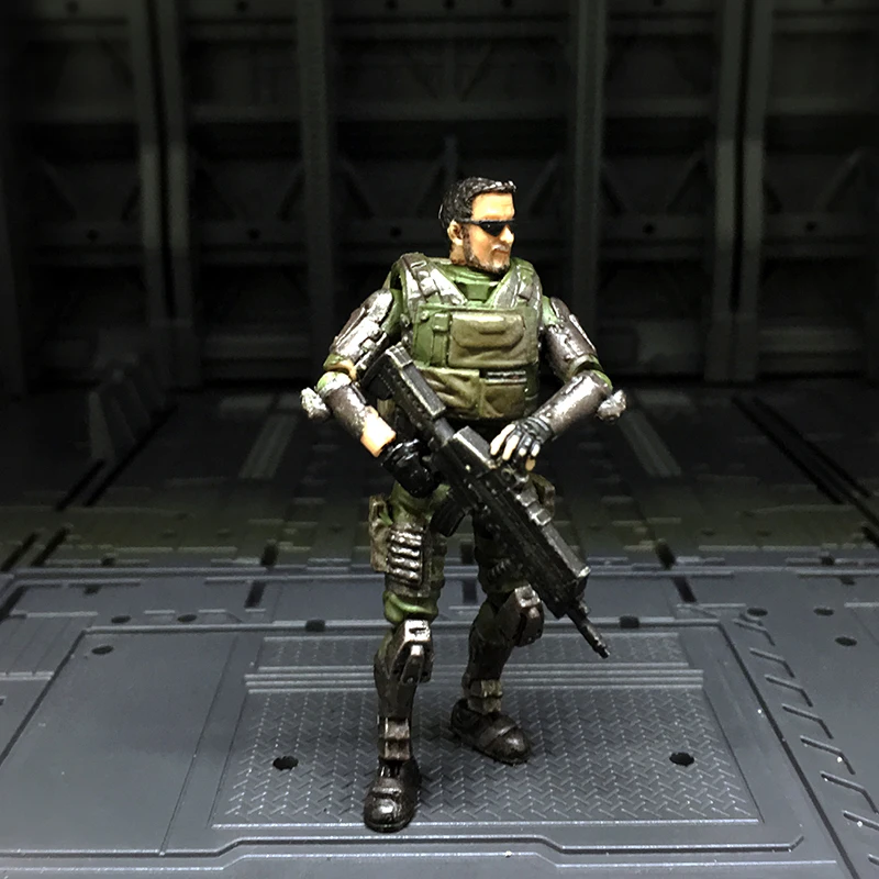 1/27 JOYTOY фигурка солдата UNF X Корпус военная модель игрушки для мальчика бесплатная