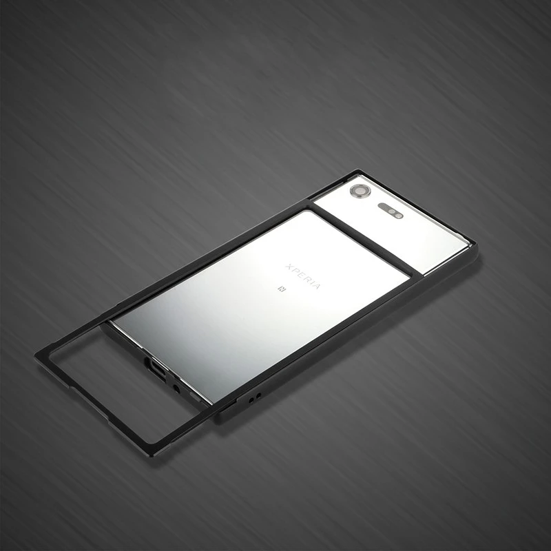 Металлический чехол для sony Xperia XZ Премиум бампер противоударный алюминиевый каркас ультра тонкий чехол для sony XZ Премиум чехол