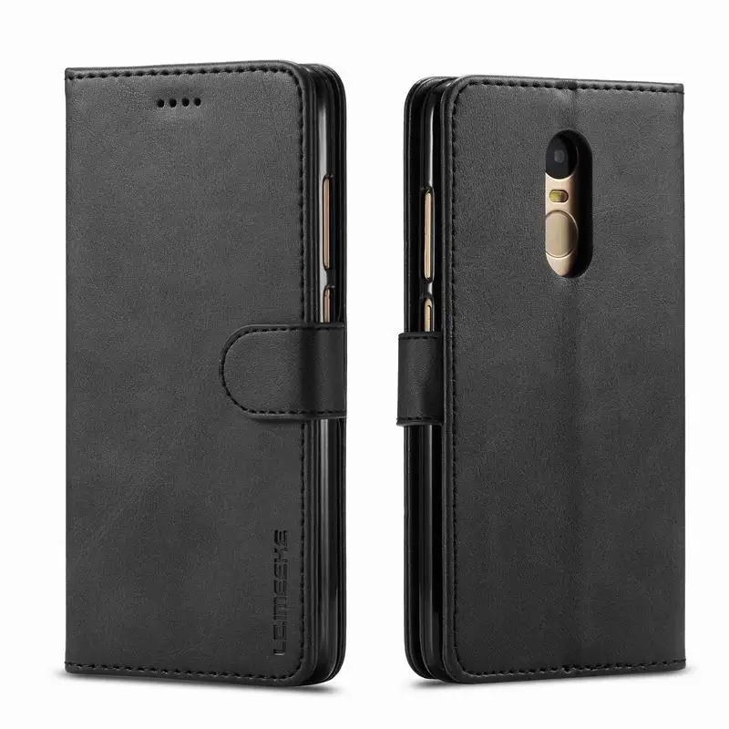 Роскошные простые флип-Чехлы для Xiaomi Redmi Note 4 4X X Магнитные кожаные чехлы для телефонов для Xiaomi Redmi Note4 Note4x чехол-кошелек