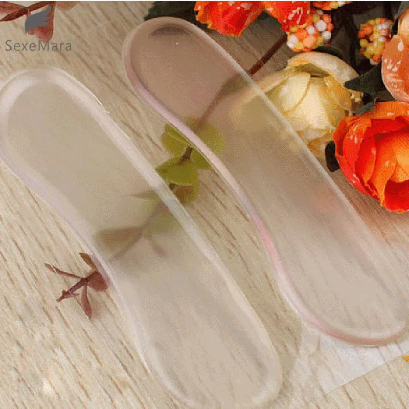 1 Pair Women's Silicone Gel Back Foot Care Heel Shoe Pads Hot Insoles Cushion | Обувь