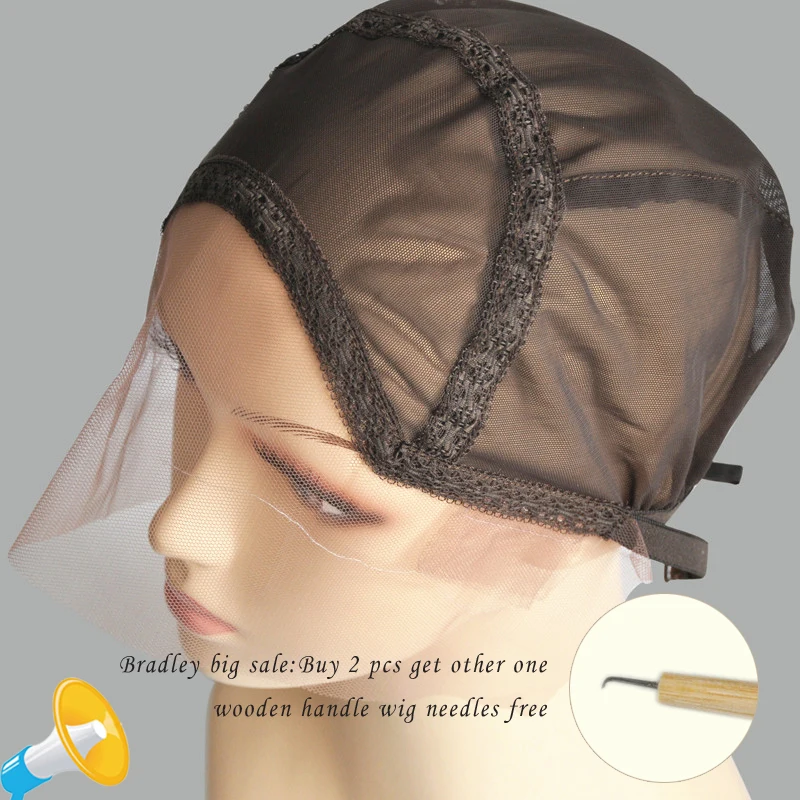 Кружевная передняя крышка парика для изготовления фронтального с регулируемыми