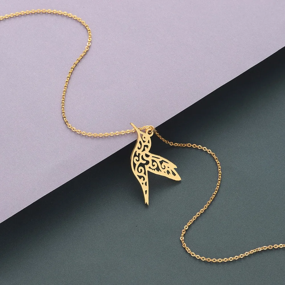 Ожерелье из нержавеющей стали Chereda серое ожерелье серебряного цвета Длинные