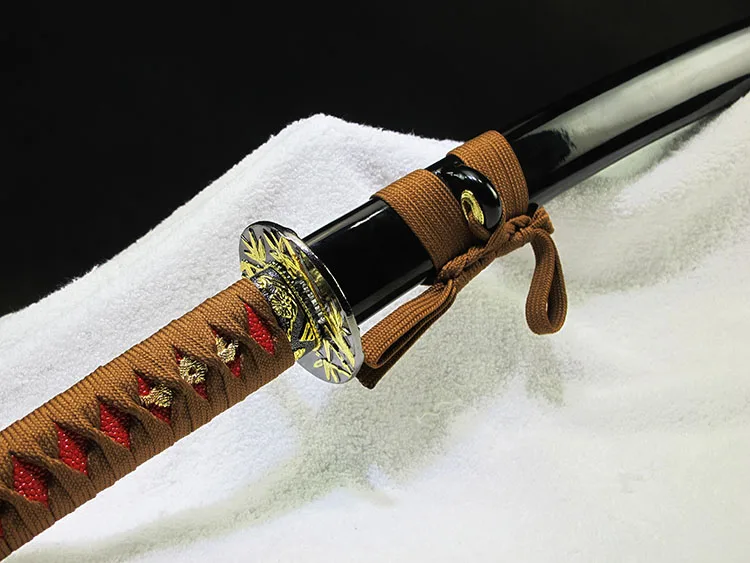 Лидер продаж! Японские фитинги ручной работы из стального сплава Wakizashi с