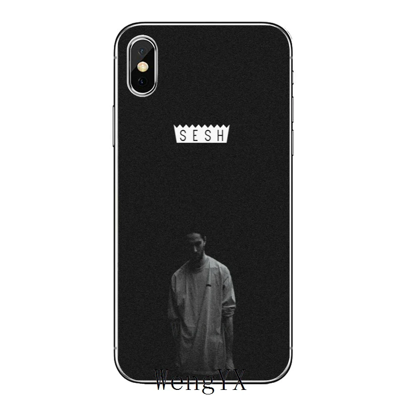 Для Apple iPhone X XR XS Max 8 7 plus 6s 6 plus SE 5S 5c 5 4S 4 модный роскошный мягкий чехол для телефона - Цвет: Rapper-Sesh-A-11