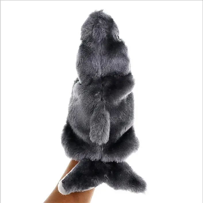 Plush toy hand puppet sea animal 28 cm shark doll | Игрушки и хобби