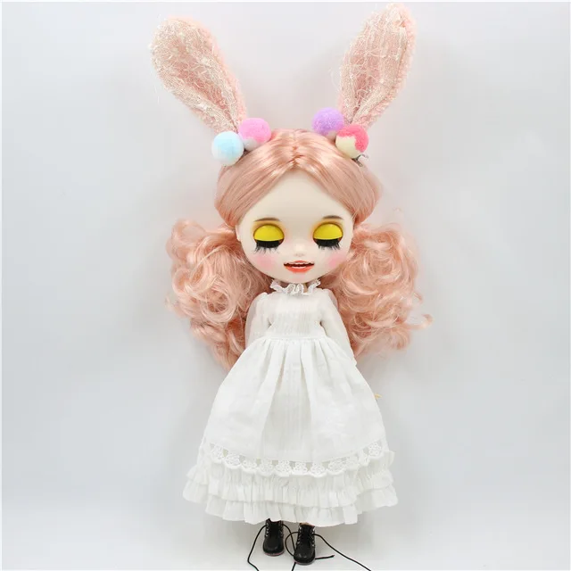 full set 1/6 bjd индивидуальные куклы завод blyth кукла с яркой кожей сустава тела шампанского волос, новое матовое лицо с зубами, 30 см BL3139/1010 - Цвет: full set