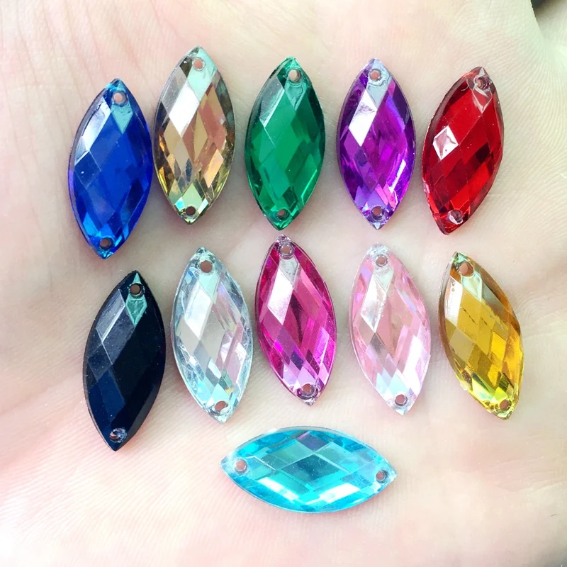 Аксессуары Стразы для шитья одежды акриловые аксессуары с плоским основанием и 2