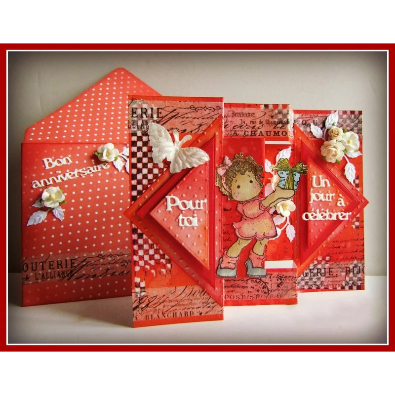 Новинка 2019 французский для вас металлические штампы трафареты буквы сделай сам