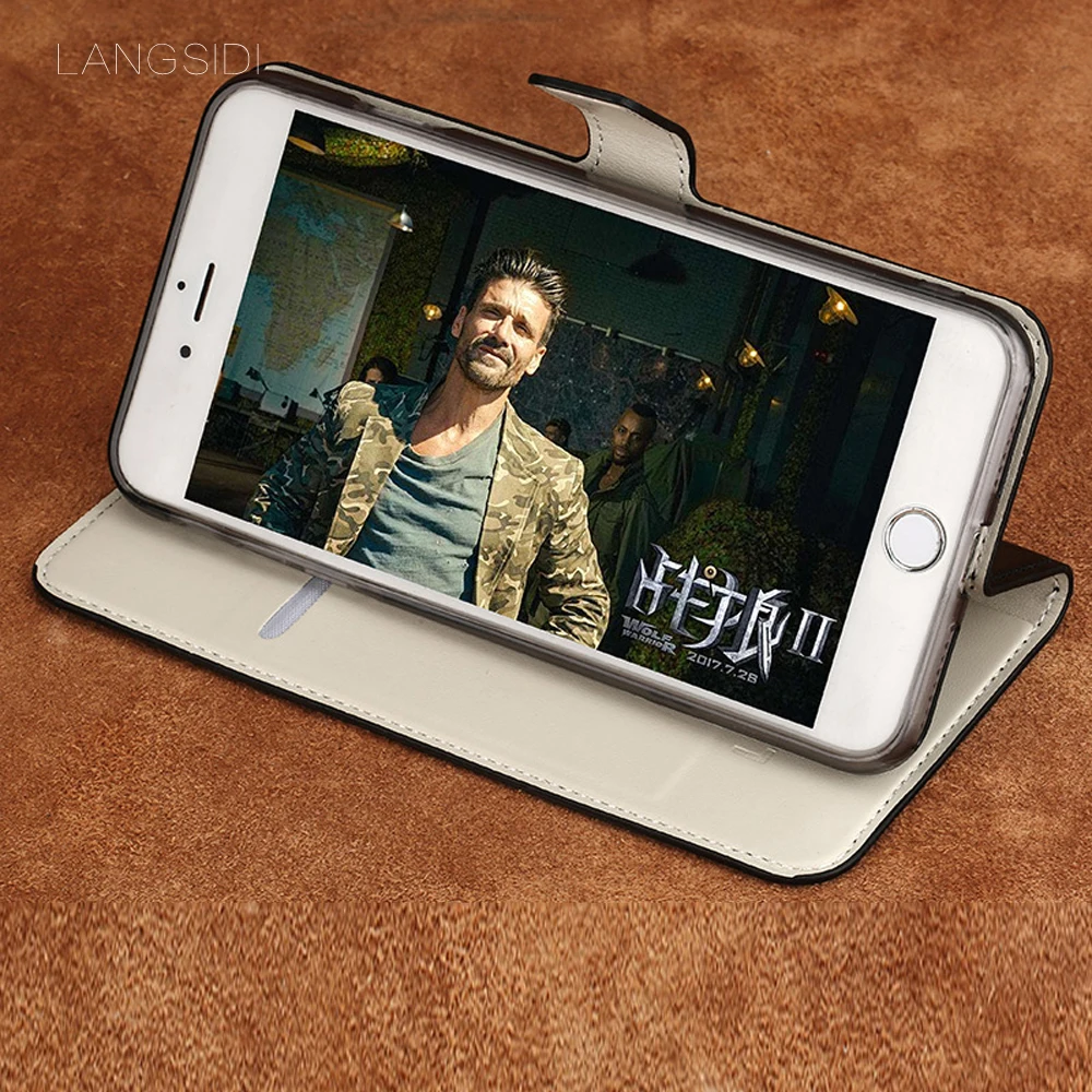 

Genuine leather Magnetic buckle phone case For iPhone 11 pro max X Xr xs max cell phone Flip cover for iPhone 8 8plus 7 plus