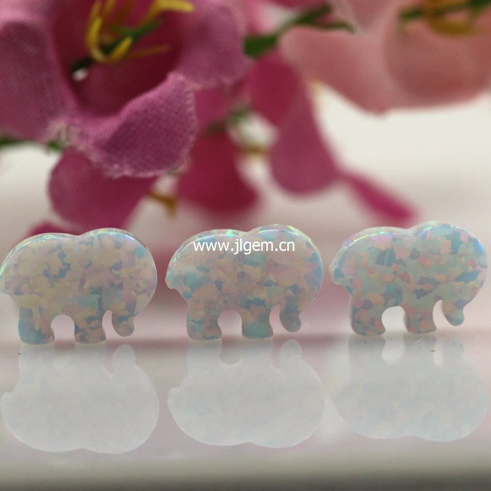 1 шт. Бесплатная доставка подвеска в виде слона с опалом слоновая кость слон еллы