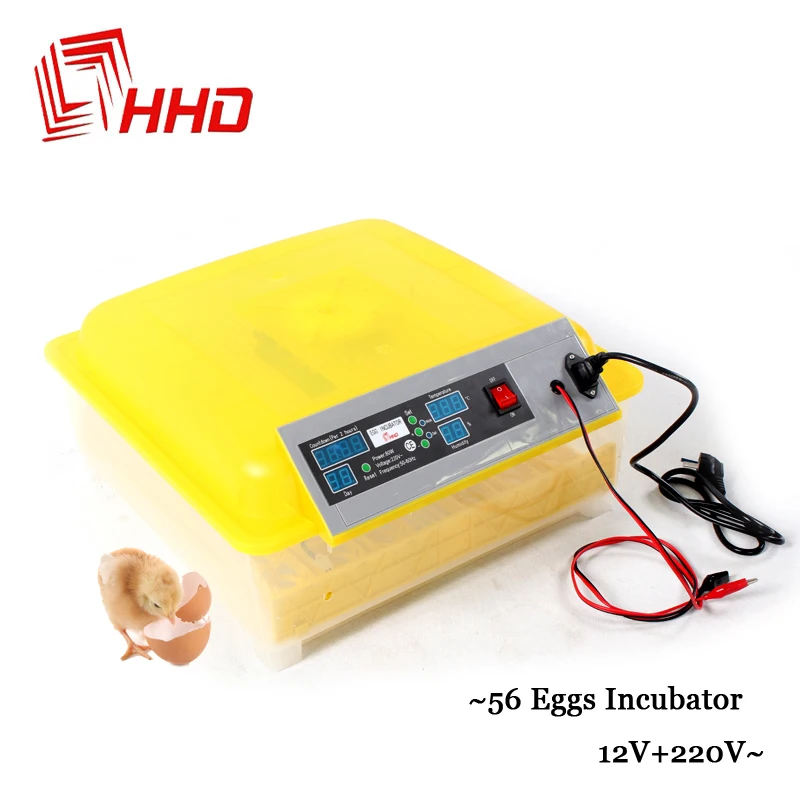 12 В + 220 56 яйца питомнике мини Температура и регулятор влажности для инкубатора